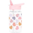 A Little Lovely Company Drink Bottle, Hearts