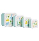 A Little Lovely Company Lunch & Snack Box Set, Jungle