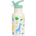 A Little Lovely Company Stainless Steel Drinking Bottle, Jungle