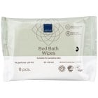 Abena Bed Bath Wipes våtservetter oparfymerade 8 st