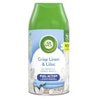 Air Wick Freshmatic Automatic Spray Refill, Crisp Linen & Lilac 250 ml