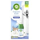 Air Wick Freshmatic Automatic Spray Starter Kit, Crisp Linen & Lilac 250 ml