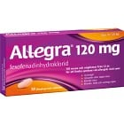 Allegra filmdragerad tablett 120 mg 10 st