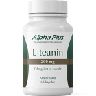 Alpha Plus L-teanin 200 mg 60 kapslar