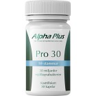 Alpha Plus Pro 30, 30 kapslar