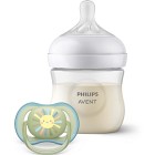 Philips Avent Baby Gift Set, 1 flaska Natural Response, 1 Ultra Air napp