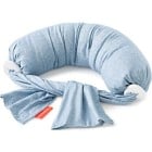 Bbhugme Nursing Pillow Blue Melange