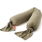 Bbhugme Pregnancy Pillow, Dusty Olive/Black