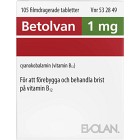 Betolvan, filmdragerad tablett 1 mg 105 st