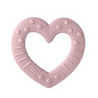 BIBS Baby Bitie Heart Pink Plum