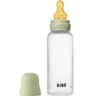 BIBS Baby Bottle Round Latex 270 ml Medium Flow Sage