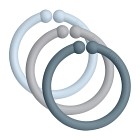 BIBS Loops 12-pack Baby Blue/Cloud/Petrol