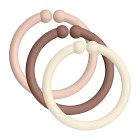 BIBS Loops 12-pack Blush/Woodchuck/Ivory