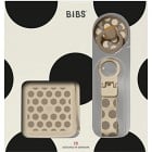 BIBS Studio Gift Set Polka Soothe & Go Latex Size 2 Vanilla