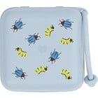 BIBS Studio Pacifier Box Caterpillar Beetle Mix Baby Blue