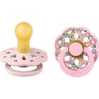 BIBS x Liberty Pacifier Boheme 2-pack Oscar Meadow Latex Size 1, Blossom Mix