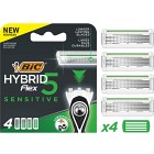 BIC Hybrid Flex 5 Sensitive rakbladrefill 4 st
