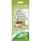 BIC Pure Lady Green rakhyvlar 4 st
