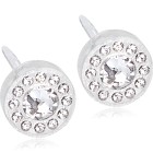 Blomdahl MP Brilliance Halo 6 mm Crystal