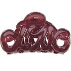 Bon Dep Love Hair Claw 5 cm, Aubergine