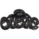 Bon Dep Love Hair Claw 8 cm, Charcoal