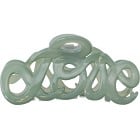 Bon Dep Love Hair Claw 8 cm, Water Green