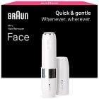 Braun Mini Hårborttagare, Ansiktstrimmer, FS1000, Vit