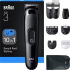 Braun All-in-One Series 3 10in1 Grooming Kit AIO3560 Svart