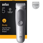 Braun Body Groomer Series 5 Kroppstrimmer +2 Grooming-verktyg BG5500 Grå