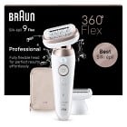 Braun Silk-épil 9 Flex 3D 9-030 Vit/Rosétitan