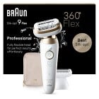 Braun Silk-épil 9 Flex 3D 9-041 3D Vit/Guld