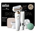 Braun Silk-épil 9 Flex SkinSpa 3D 9-481 Vit/Guld