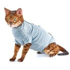 BUSTER Body Suit Step'n Go för katter, XXXS, Deep Blue