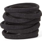 ByBarb Circular Collection hårsnodd Black 10-pack