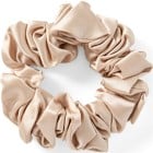 ByBarb Stor sidensnodd ljusbeige