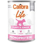Calibra Dog Life can Puppy & Junior Chicken&Rice 400 g