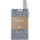 Coracor Tinyflower Blue Babyfilt