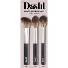Dashl Sculpt, Blush & Highlight 3-Piece Brush Set
