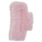Dazzling Beauty Hair Clip Fluffy, Light Pink