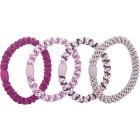 Dazzling Hårsnoddar vävda, 4-pack, rosa färger