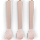 Done by Deer Foodie Easy-Grip Baby Spoon 3-pack, Powder