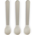 Done by Deer Foodie Easy-Grip Baby Spoon 3-pack, Sand