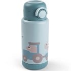 Done by Deer Insulated Bottle Tiny Farm Blue 340 ml