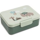 Done by Deer Lunch Box with Divider, Tiny Trails Green