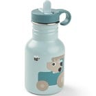 Done by Deer Metal Bottle Tiny Farm Blue 350 ml