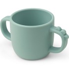 Done by Deer Peekaboo 2-handle Cup Croco, Blue
