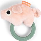 Done by Deer Sensory Rattle with Teether Pigee, Colour Mix