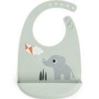 Done by Deer Silicone Bib, Playground Green