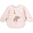 Done by Deer Sleeved Pocket Bib Playground, Powder