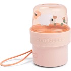 Done by Deer To Go 2-Way Snack Container S Tiny Farm, Powder